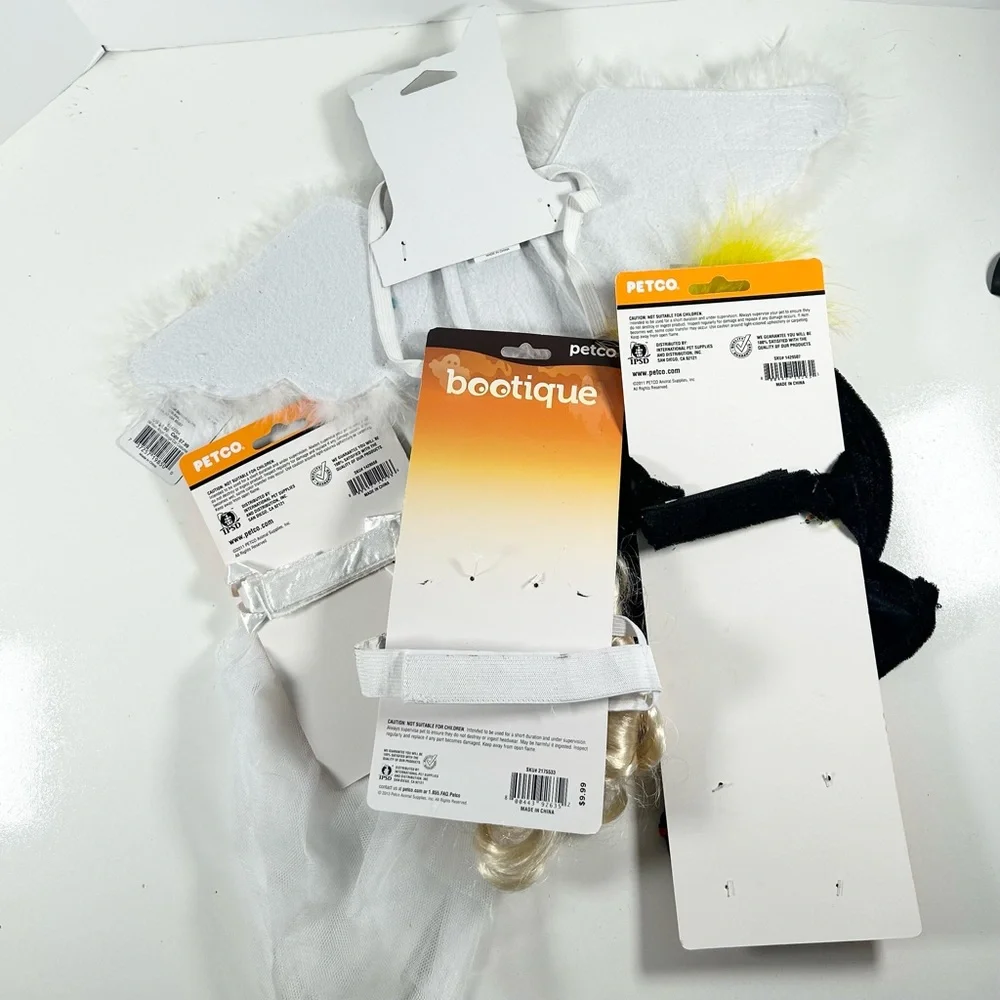 Petco and Whisker City Cat Halloween Dress-Up Costumes Lot